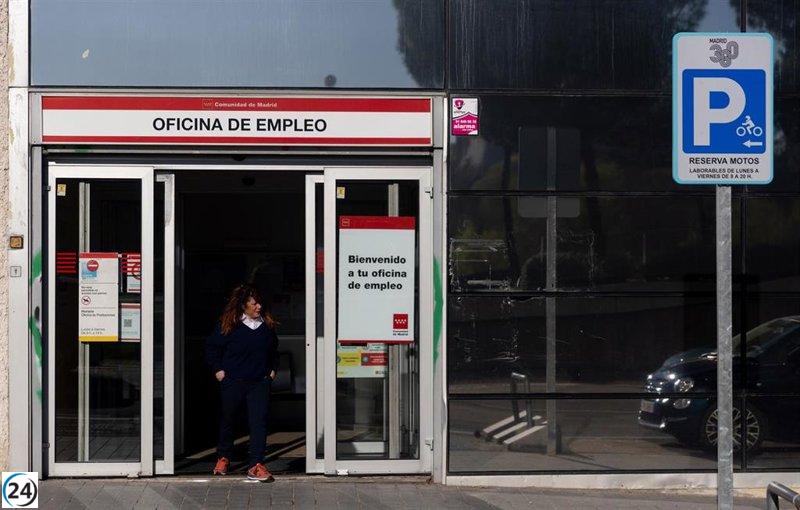 El desempleo en la Comunidad de Madrid disminuye un 2,34% en junio, dejando 274.738 parados.