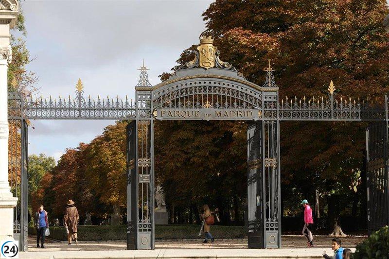 Cierre de El Retiro y otros 8 parques históricos a partir de las 18 horas por mal tiempo extremo.