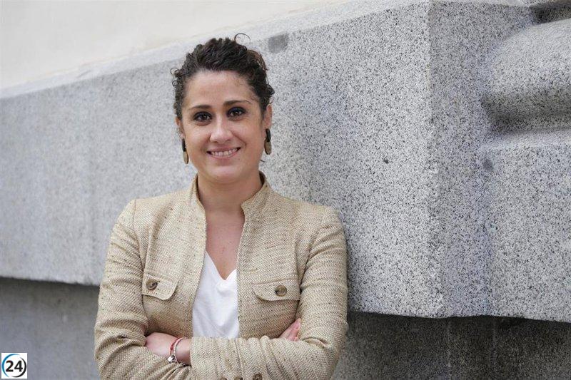Enma López asume cargo de adjunta a la portavoz del PSOE en el Ayuntamiento de Madrid.
