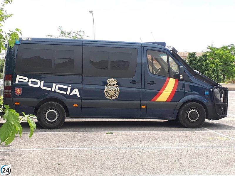 Concentración en Alcalá deja un arrestado y un oficial herido por agresión sexual en refugio.