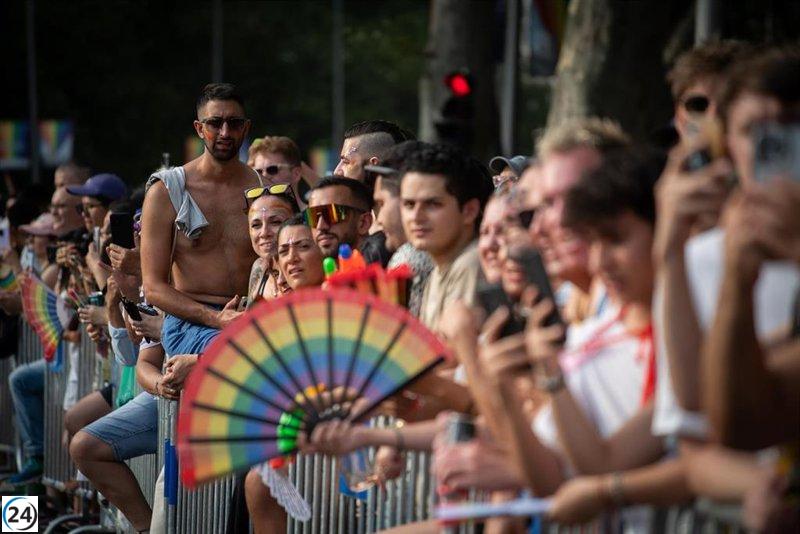El Orgullo se desarrolló sin incidentes mayores, con 36 arrestos por robos menores.