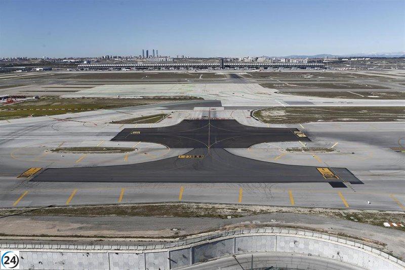 Incidente en Barajas provoca cinco aterrizajes fallidos por la presencia de un intruso en la pista.
