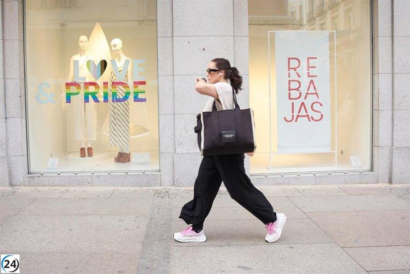 Los precios en Madrid se incrementan hasta el 2,3% en junio, alineándose con la media nacional.