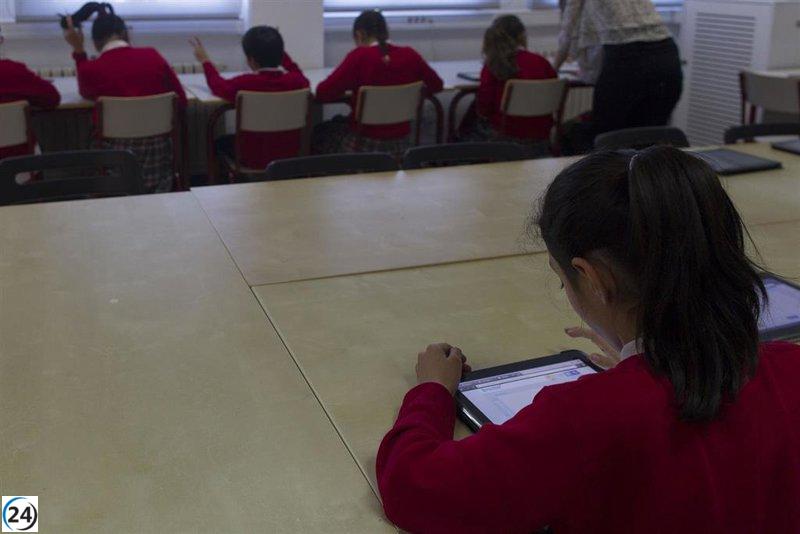 Niños de Infantil y Primaria no tendrán acceso a dispositivos electrónicos en clase el próximo año.