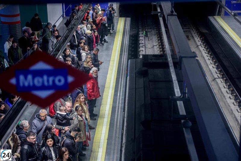 El Metro de Madrid iniciará el transporte de paquetes en las líneas 3 y 12 a partir de este año.