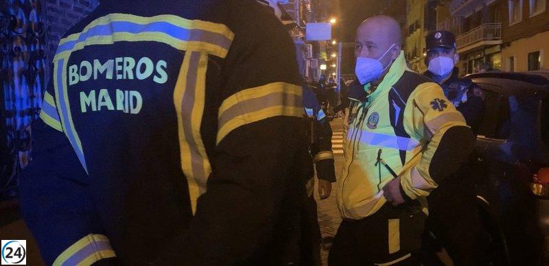 Fallece un hombre en un incendio en el barrio de Latina en Madrid.