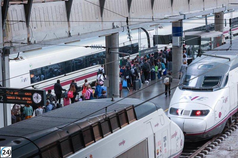 Largas demoras en el AVE Madrid-Andalucía debido a un fallo mecánico.