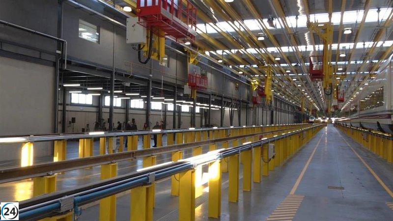 Renfe destina 41 millones a modernizar el taller de Fuencarral para la nueva flota de Cercanías.