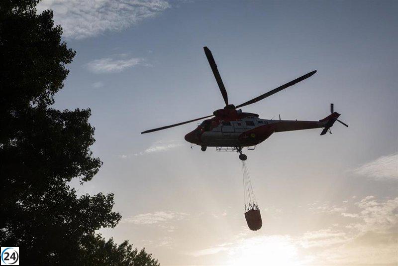 La Comunidad impone una prohibición hasta el lunes sobre maquinaria que pueda provocar chispas y fuegos artificiales en áreas forestales.