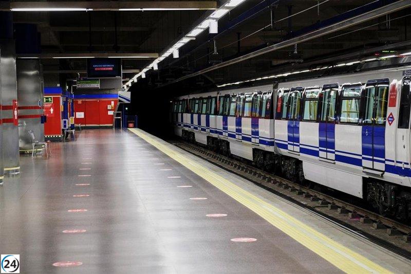 Aumento del 4,9% en usuarios del Metro durante el verano, a pesar de las interrupciones por obras en varias líneas.