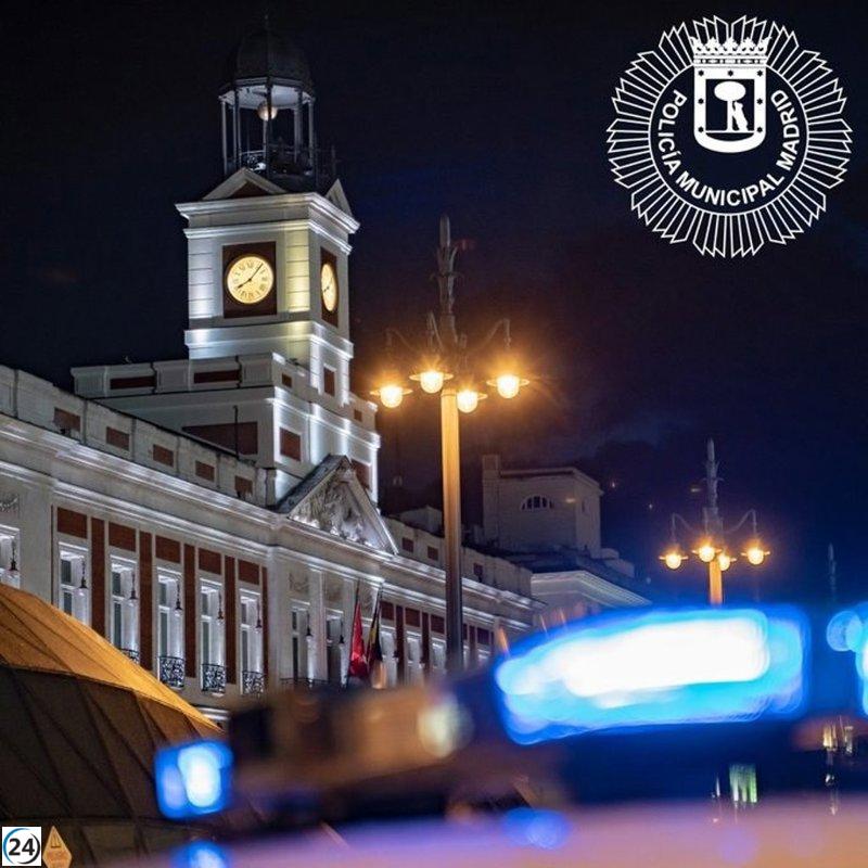 Cuatro arrestos tras violenta pelea en la Plaza de San Ana con armas blancas y palos.