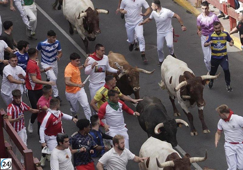 Un herido grave y seis lesionados leves durante el sexto encierro en San Sebastián de los Reyes.