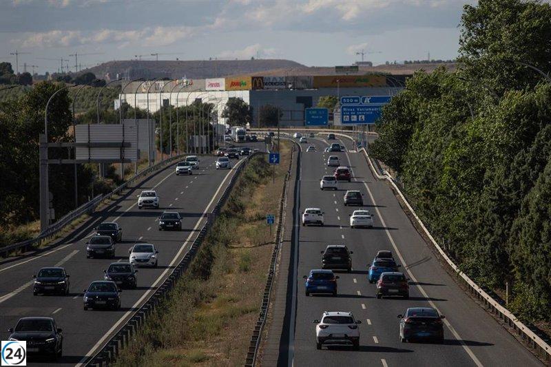 Caos vehicular en Madrid y M-40 al inicio del curso escolar.