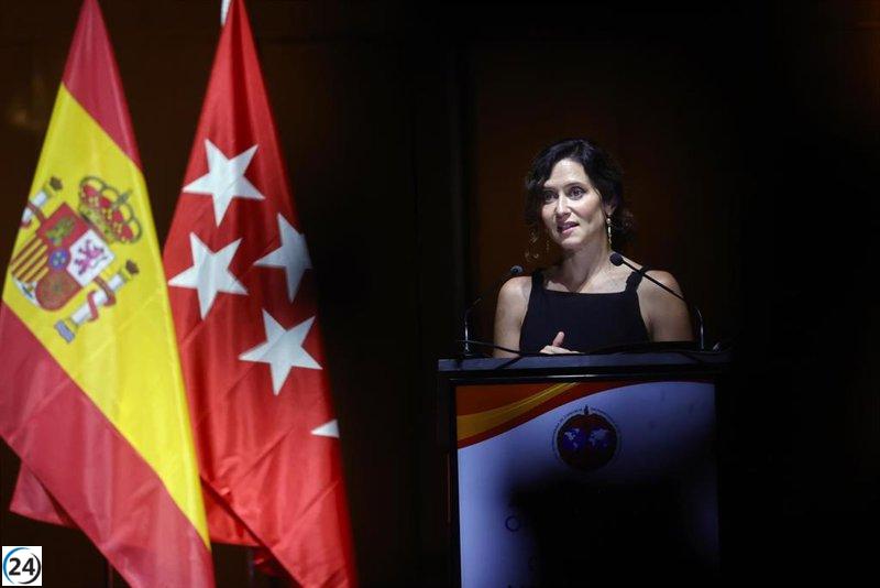 Ayuso defiende la acción de su pareja como un beneficio común al llevar al fiscal general a los tribunales.