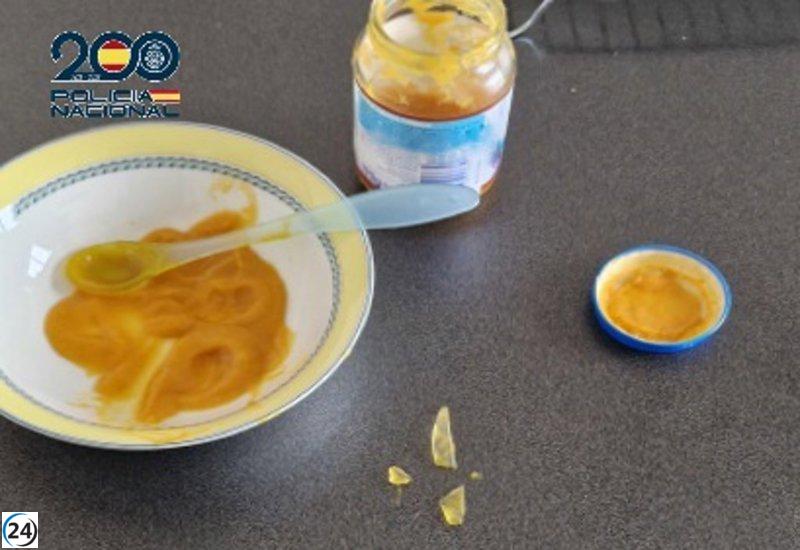 Detienen a inquilinos de los padres de un bebé por envenenar su comida con cristales.