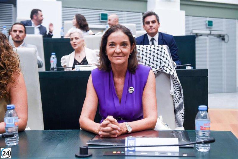 Maroto del PSOE se ausenta de la final de La Vuelta en apoyo a Palestina y aboga por protestas pacíficas.