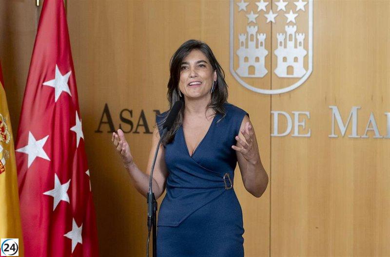 Más Madrid exhibe imágenes de víctimas en Gaza y critica a Ayuso por su papel en el genocidio.
