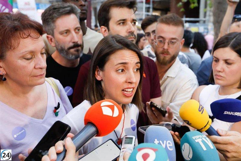 Cercedilla toma acciones tras protestas de Montero y Belarra en La Vuelta, mientras Más Madrid se distancia.