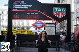 Entradas de F1 en Madrid se venden en un abrir y cerrar de ojos; hay 235,000 en lista de espera.