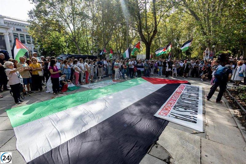 PSOE busca honrar al pueblo palestino con reconocimiento en Madrid y condenar el genocidio en el Pleno.
