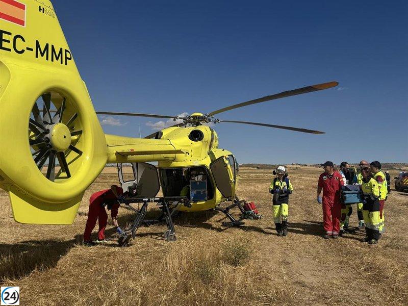 Tragedia laboral: un joven fallece y otro queda en estado crítico en dos incidentes en Madrid.