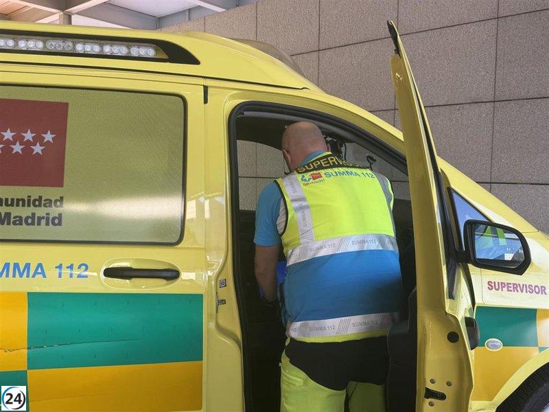 Fallece un septuagenario en un incendio domiciliario en Cercedilla.