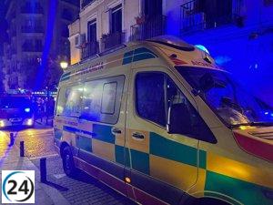 Hombre pierde cuatro dedos en Madrid por explosión de material que manipulaba.
