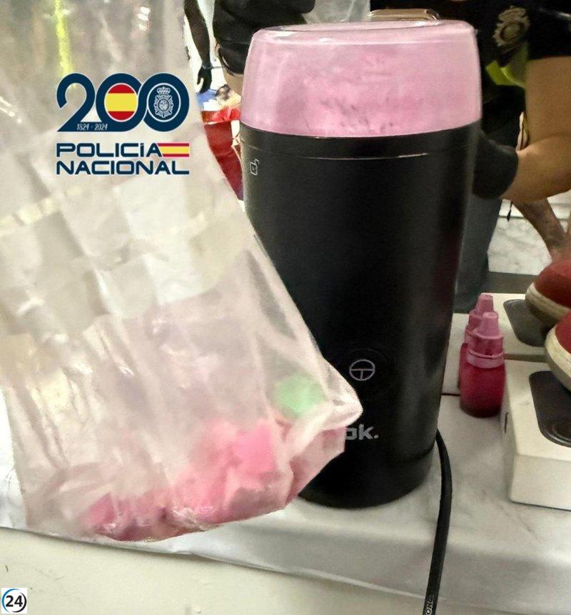 Desmantelan red de narcotráfico que usaba autos italianos para la distribución.