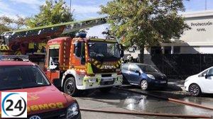Capturan al sospechoso del incendio en la base de Protección Civil de Rivas.
