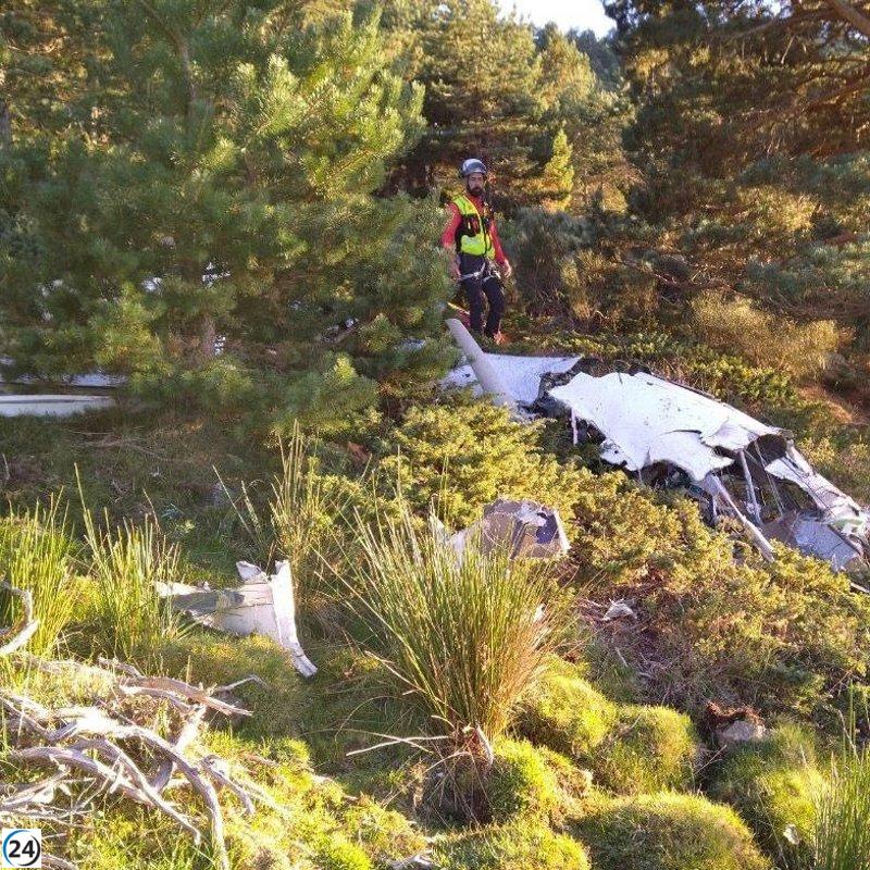 Fallece piloto en accidente aéreo en Peñalara, Segovia.