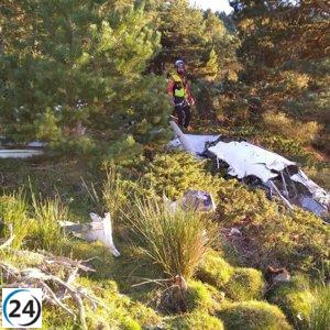 Fallece piloto en accidente aéreo en Peñalara, Segovia.