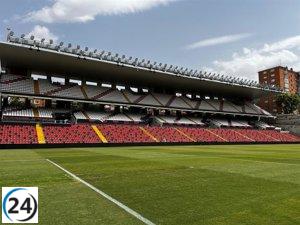 La Comunidad planea aumentar el aforo del Estadio de Vallecas a 20,000 asientos.