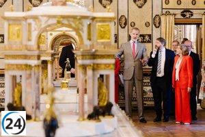 El Rey da apertura a la Casa del Labrador, el histórico palacio de Carlos IV en Aranjuez.