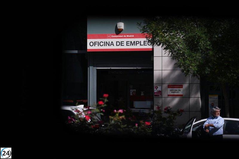 El desempleo en la Comunidad de Madrid se reduce en 2,034 en septiembre, quedando en 278,056.