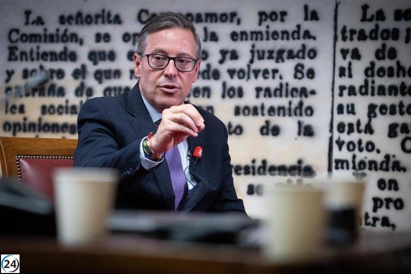 Serrano (PP) denuncia hipocresía del PSOE al asociar 