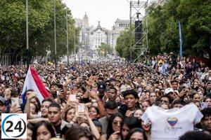 Gran despliegue policial para conciertos de la Hispanidad: 800 agentes estarán presentes, con 190 en el evento de Gloria Estefan.