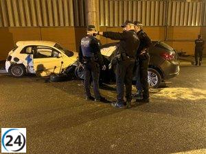 Accidente en el túnel Sinesio Delgado-Pío XII deja tres heridos.