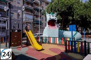 El Dragón de La Elipa: símbolo de un barrio y de la generación EGB que ignora la crisis de los 40.