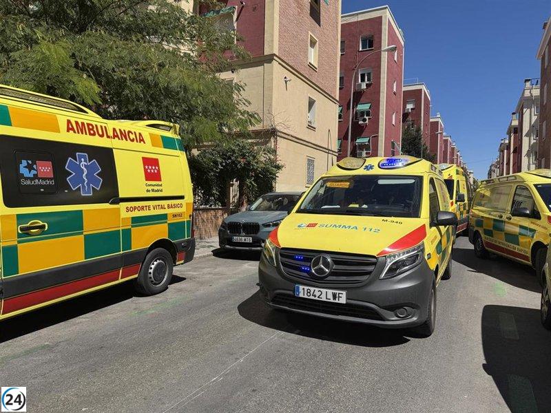 Anciano de 65 años fallece en incendio de su hogar en Collado Villalba.
