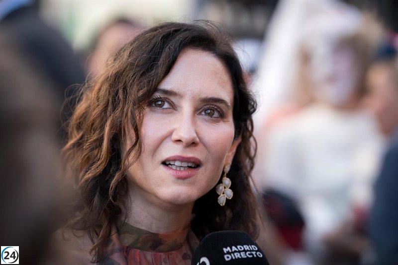 Ayuso aboga por el respeto a los sanitarios en el debate sobre el aborto: 
