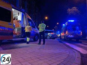 Joven de 29 años sufre apuñalamiento en la calle Delicias durante la madrugada