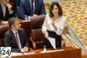 Ayuso advierte a Vox: su consejera podría enfrentar consecuencias por no atender a un menor.