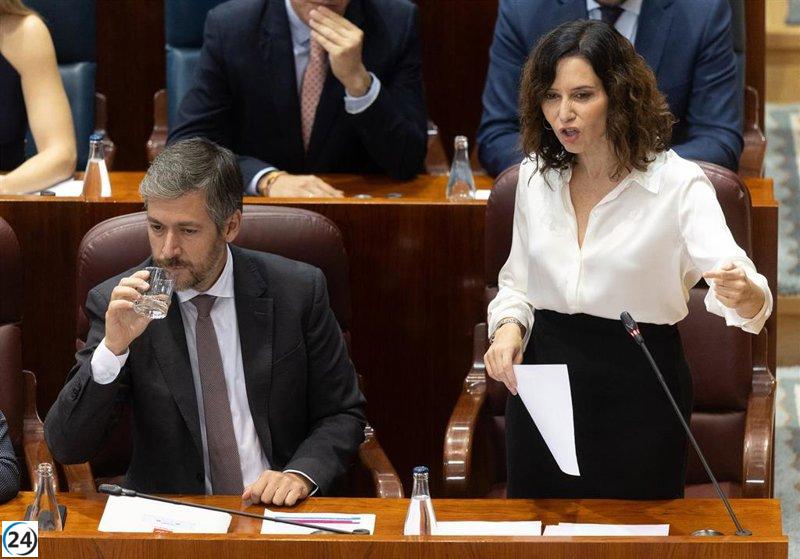 Ayuso advierte que el registro de objetores al aborto amenaza la Constitución y se opone a las “listas negras” en Madrid.