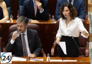 Ayuso advierte que el registro de objetores al aborto amenaza la Constitución y se opone a las “listas negras” en Madrid.