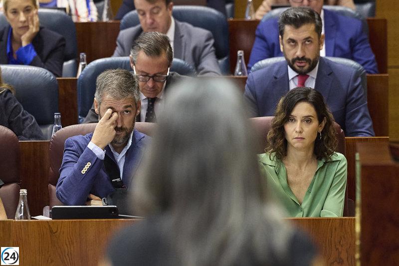 Ayuso critica a Más Madrid por cambiar su postura sobre Gaza: