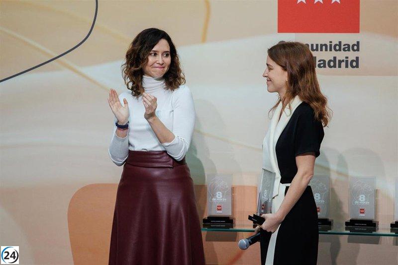 Ayuso aplaude el Nobel de la Paz de María Corina Machado: