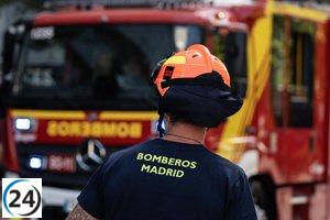 Ocho viviendas de una corrala en Puente de Vallecas evacuadas por riesgo de colapso.