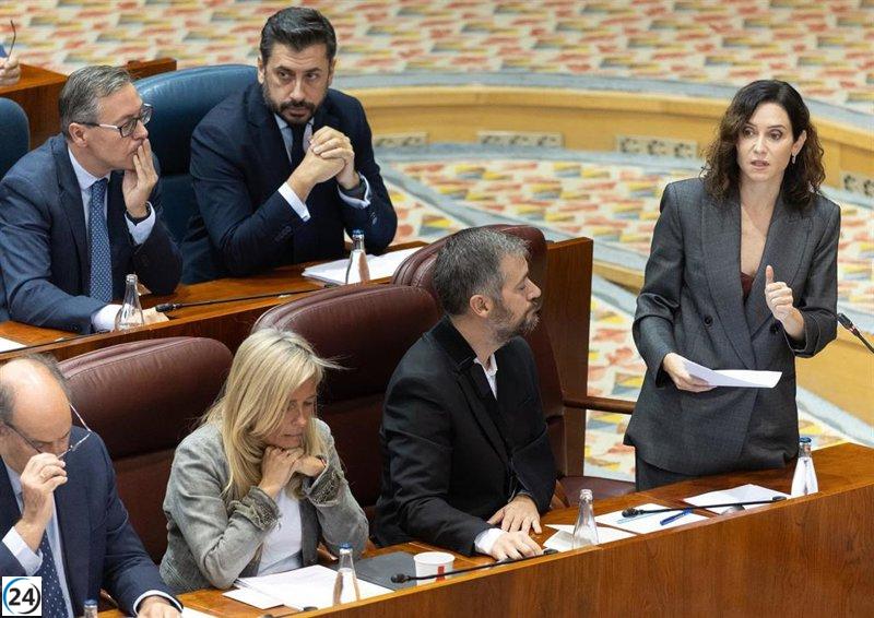 Ayuso denuncia que la izquierda pretende imponer