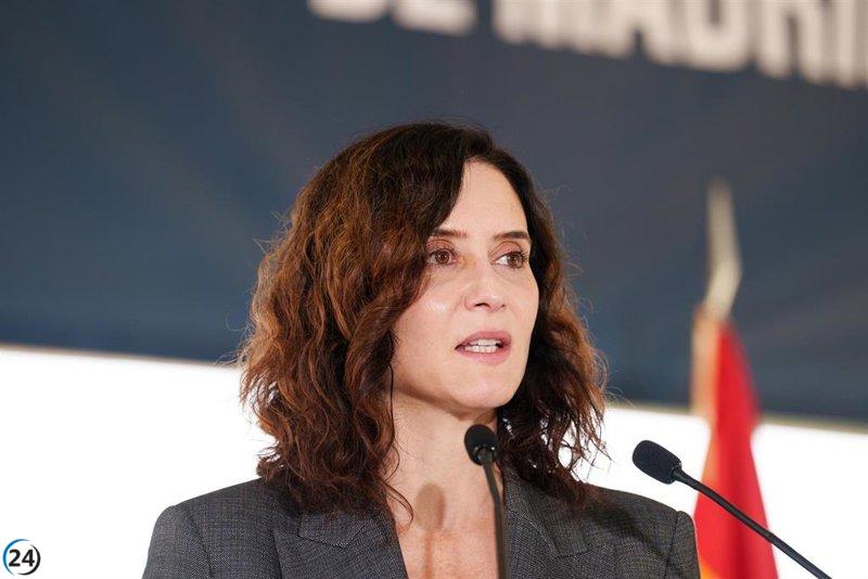 Ayuso solicita a Trump la eliminación de aranceles a productos europeos esenciales para la salud, como aceite y vino.