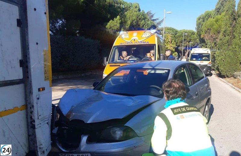 Hombre de 52 años pierde una pierna tras ser atropellado por un vehículo en Boadilla.